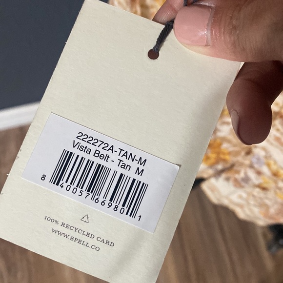 SOLD💔SPELL Vista Belt - Tan - Picture 5 of 6